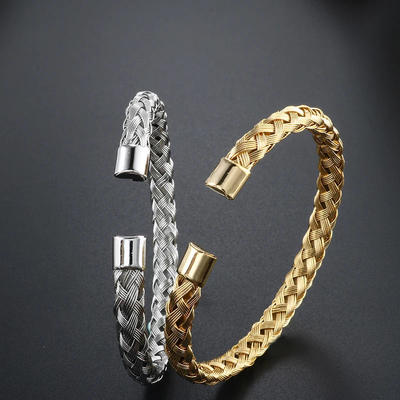 Stainless Steel Cuff Bangles