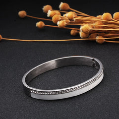 Beauty Stainless Steel Ceramic Resin Bracelets - Guangzhou Mingshixuan Jewellery CO.,Ltd