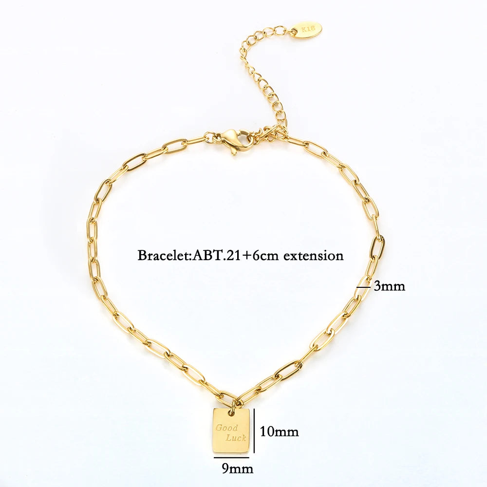 Good Luck Pendant Anklets Foot Chain - Guangzhou Mingshixuan Jewellery CO.,Ltd