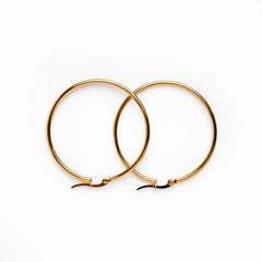 Hoop Earrings - Gold