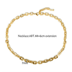 Solder Chain Jewelry Set High Quality Polished Stainless Steel Necklace Bracelet Earrings Set - Guangzhou Mingshixuan Jewellery CO.,Ltd