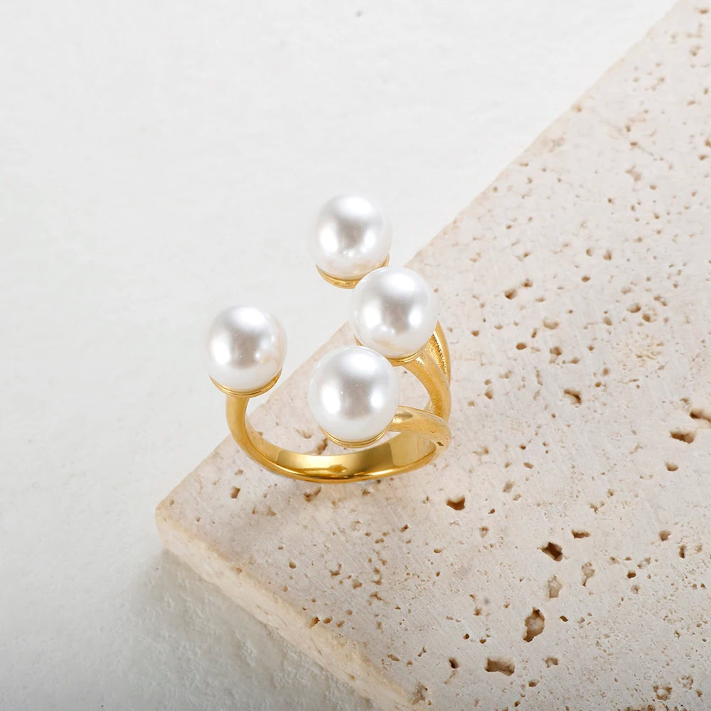 Natural Freshwater Pearl Ring - Guangzhou Mingshixuan Jewellery CO.,Ltd