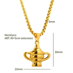 Fashion Water Bottle Pendant Earrings Necklace Set Jewelry - Guangzhou Mingshixuan Jewellery CO.,Ltd