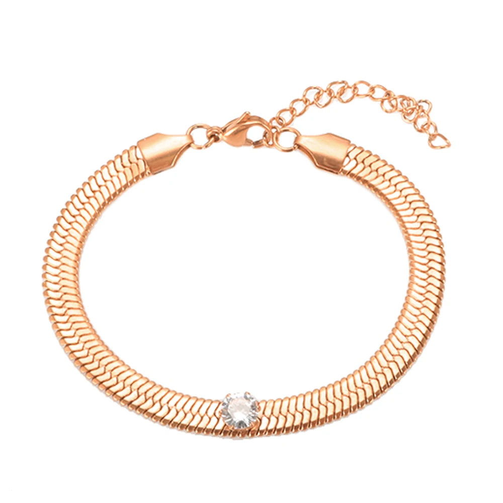 Cubic Zirconia Blade Chain Jewelry Crystal Bracelet Choker Necklace - Guangzhou Mingshixuan Jewellery CO.,Ltd