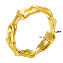 Fashion Jewelry Geometric Finger Ring - Guangzhou Mingshixuan Jewellery CO.,Ltd