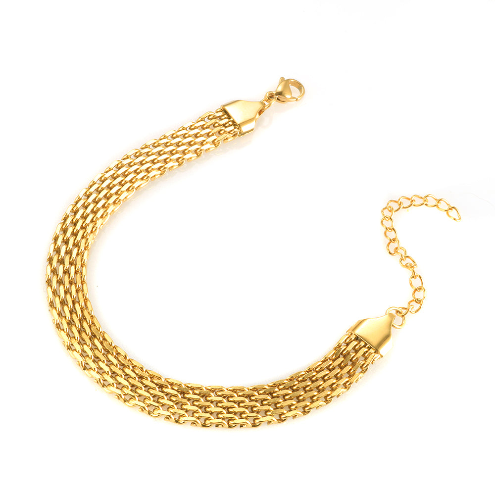 Mesh Necklace Wacthband Chain Bracelet - Guangzhou Mingshixuan Jewellery CO.,Ltd