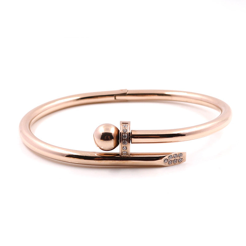 Stylish Screws Bangle for Women - Guangzhou Mingshixuan Jewellery CO.,Ltd