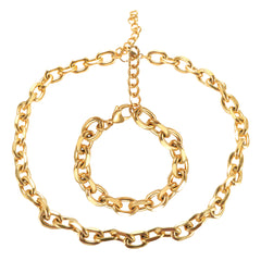 Gold Plated Thick Chain Bracelet - Guangzhou Mingshixuan Jewellery CO.,Ltd